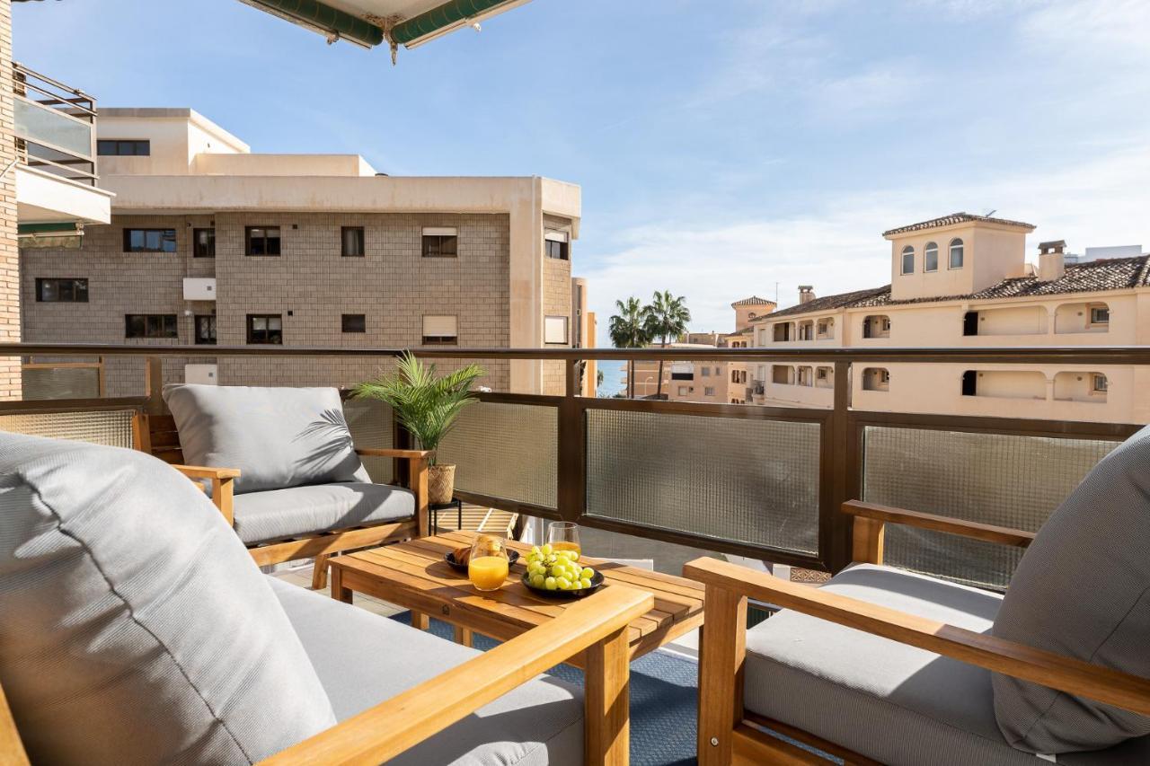 Sea View 2 Bedroom Apartment 2 Min Away From The Beach 토레몰리노스 외부 사진